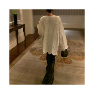 scale wool knit