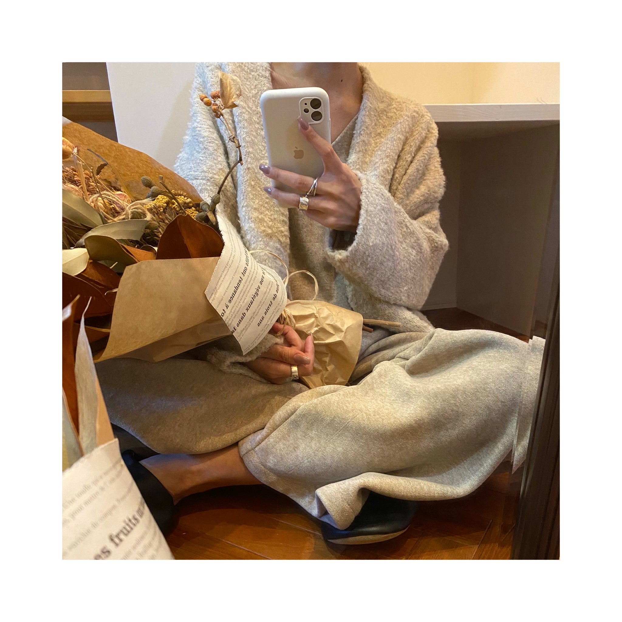 simple Vneckknit