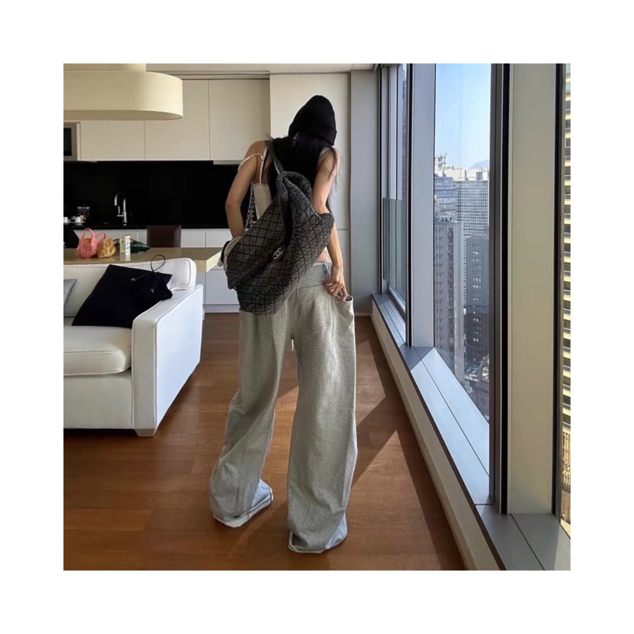rawhem sweat pants