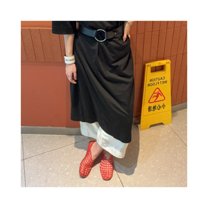Woven jelly sandals