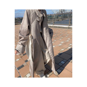 long linen oatcoat