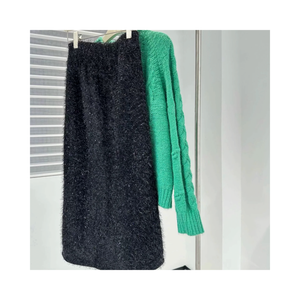 glitter knitskirt