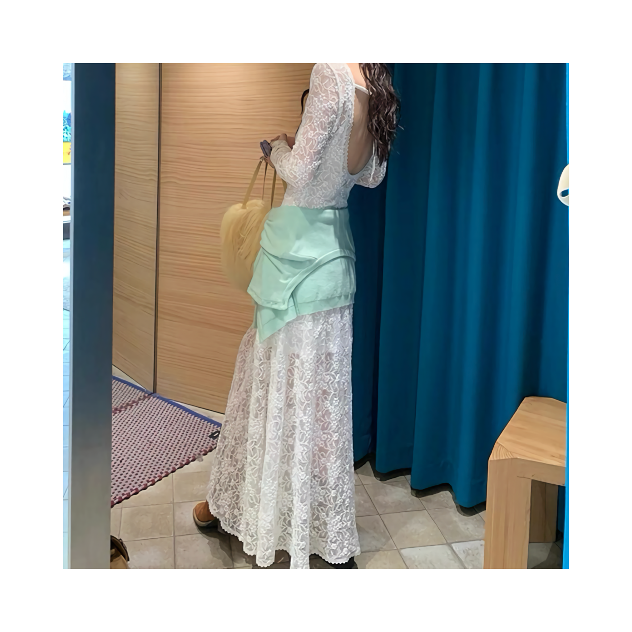 back lace ONE PIECE