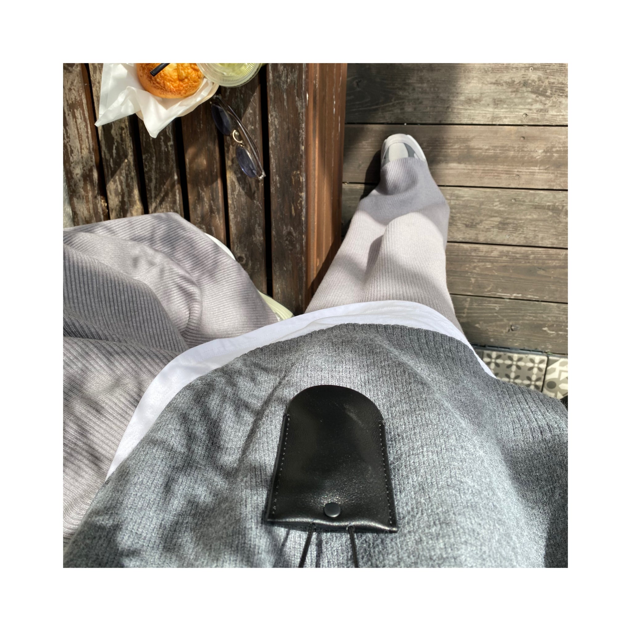 rib knit pants