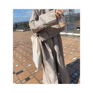 long linen oatcoat
