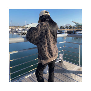 leopard cardigan