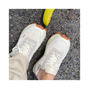 white sneaker