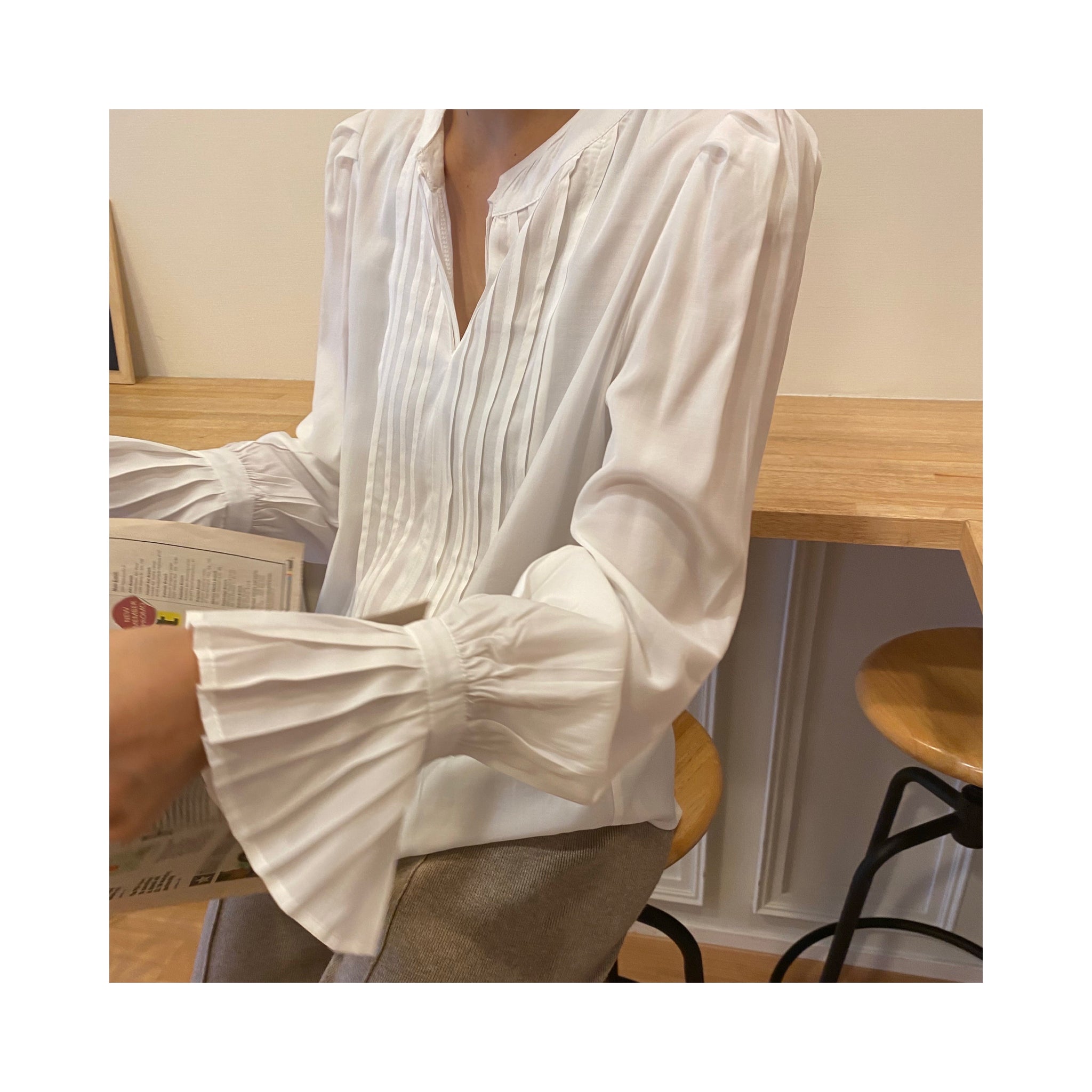 soft frillblouse