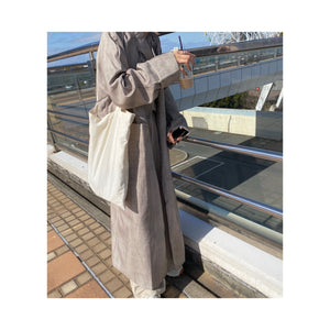 long linen oatcoat