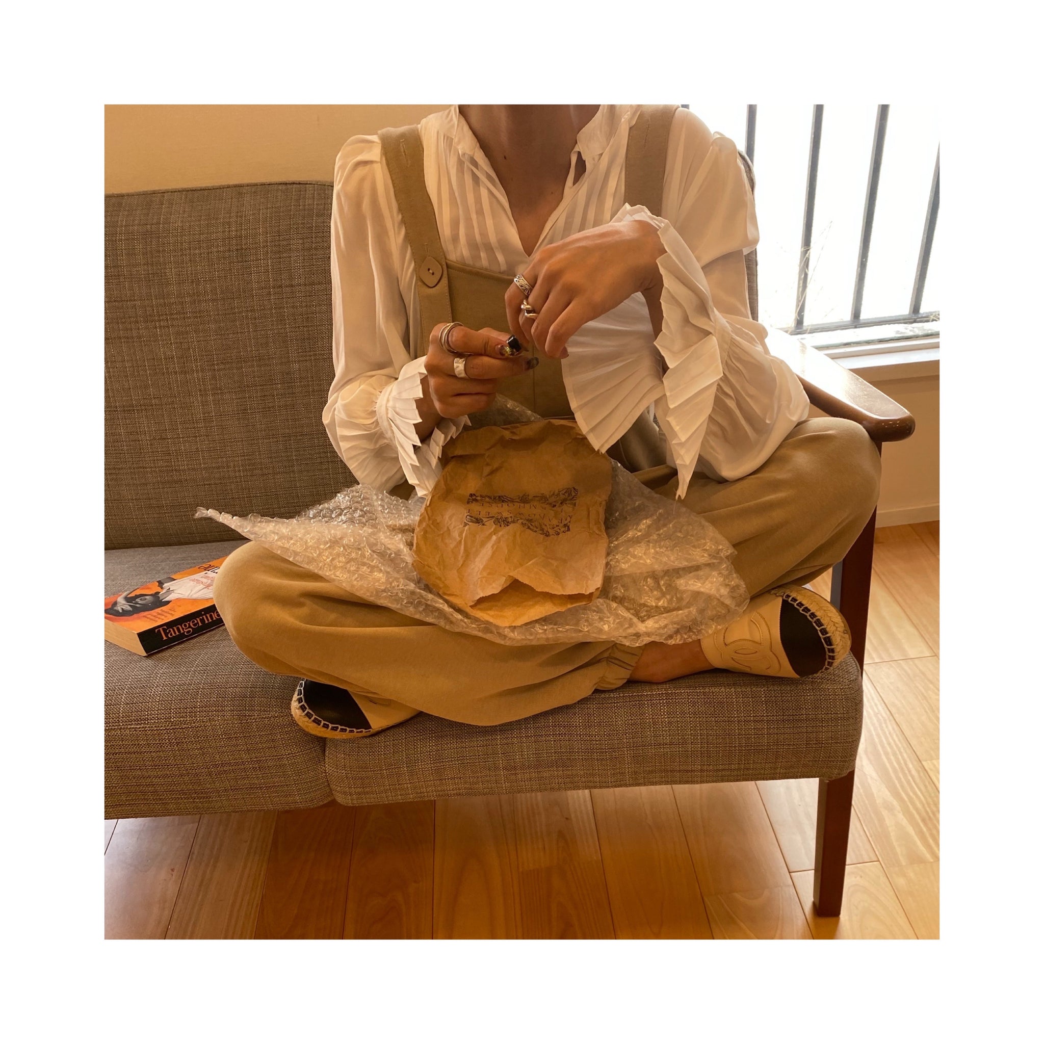 soft frillblouse
