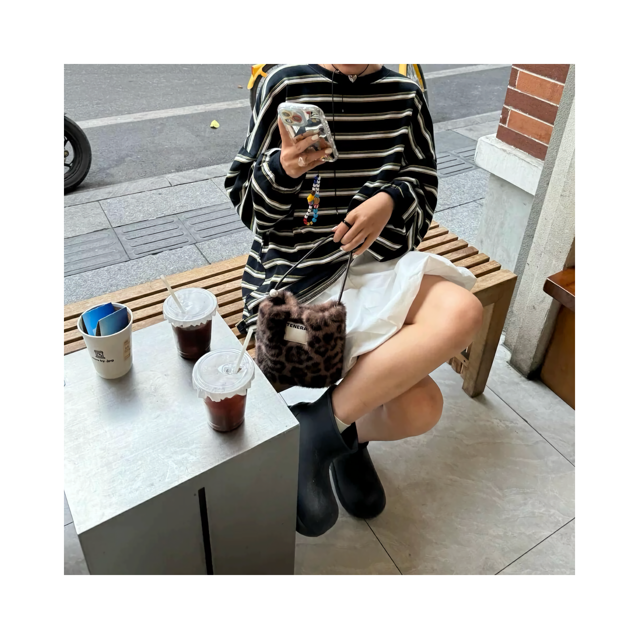 balloon miniskirt