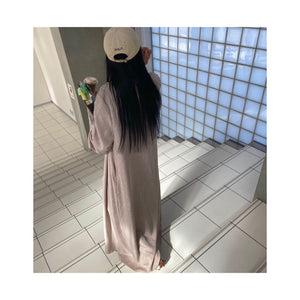 linen long gown