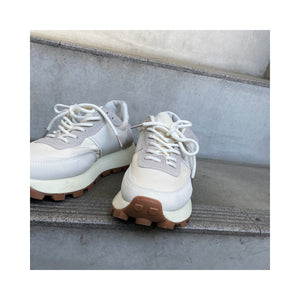 white sneaker