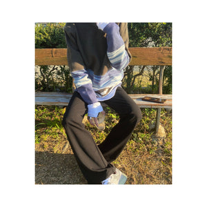 slim black pants