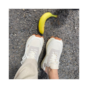 white sneaker