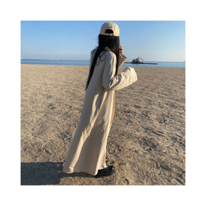 linen long gown