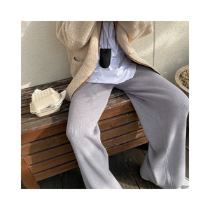 rib knit pants