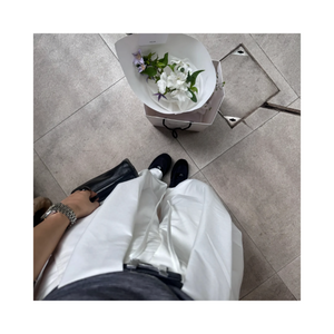 White belpants