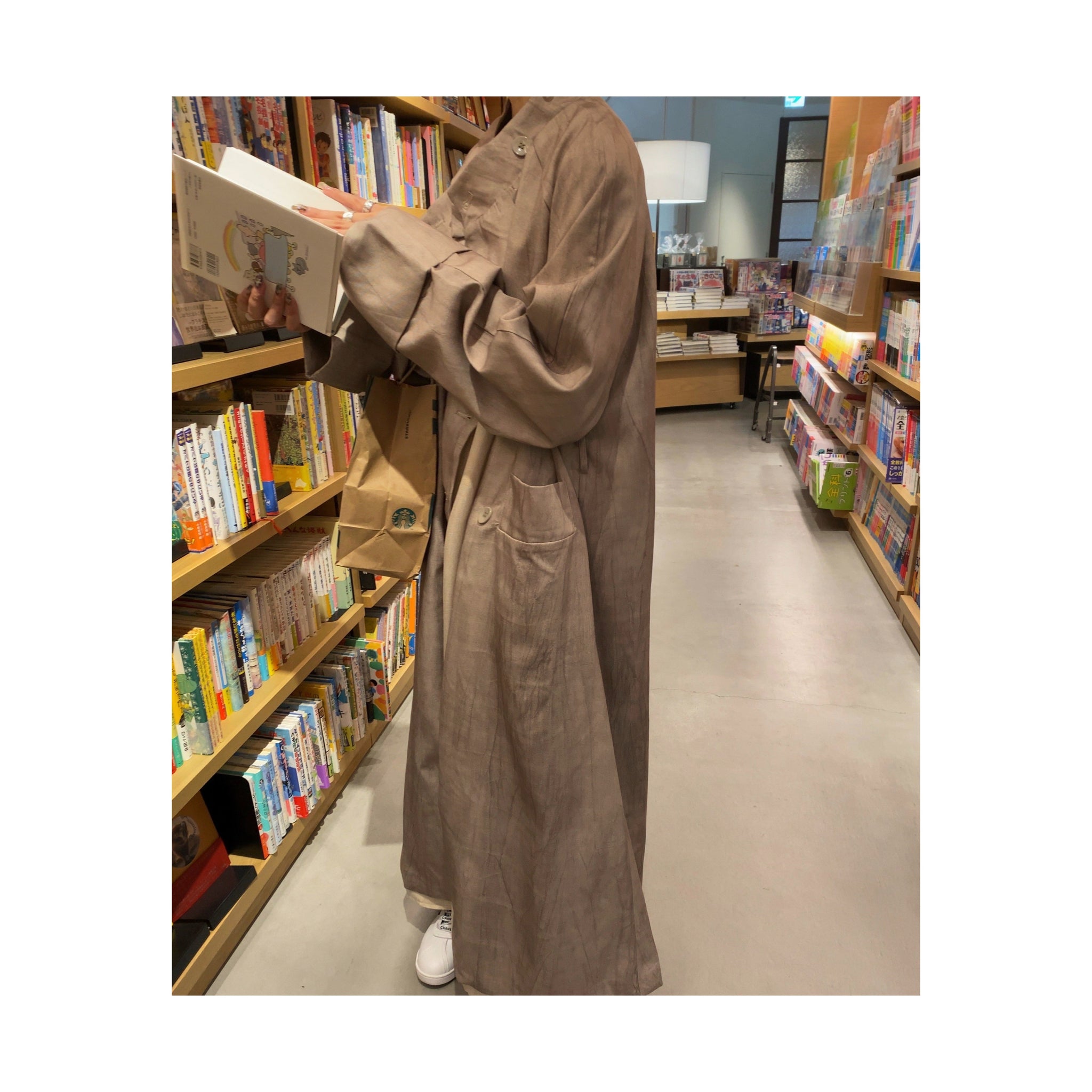 long linen oatcoat