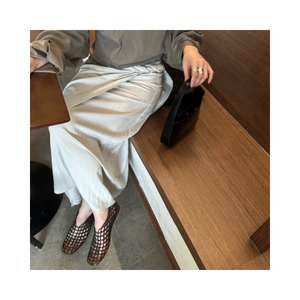 Woven jelly sandals