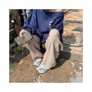 cable knitpants