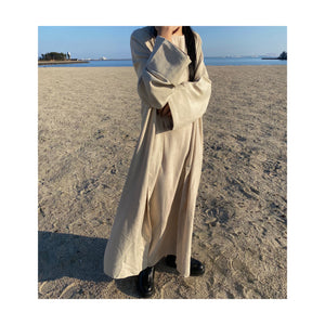 linen long ONE PIECE
