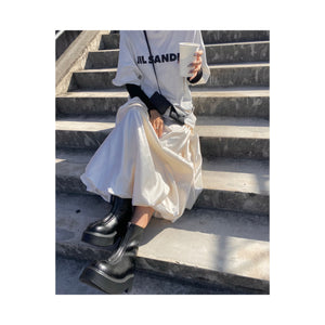 balloon shirskirt