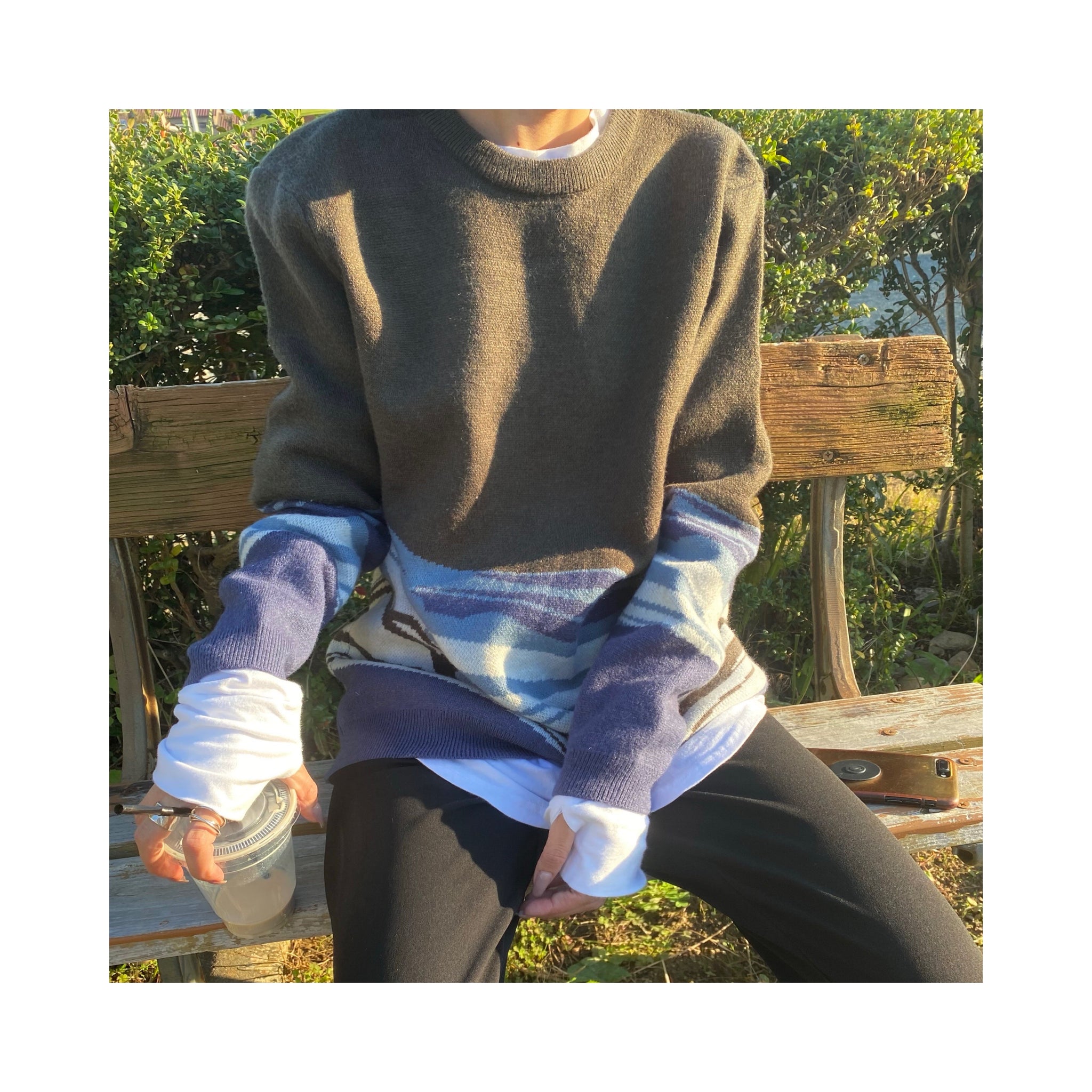 vintage unique knit