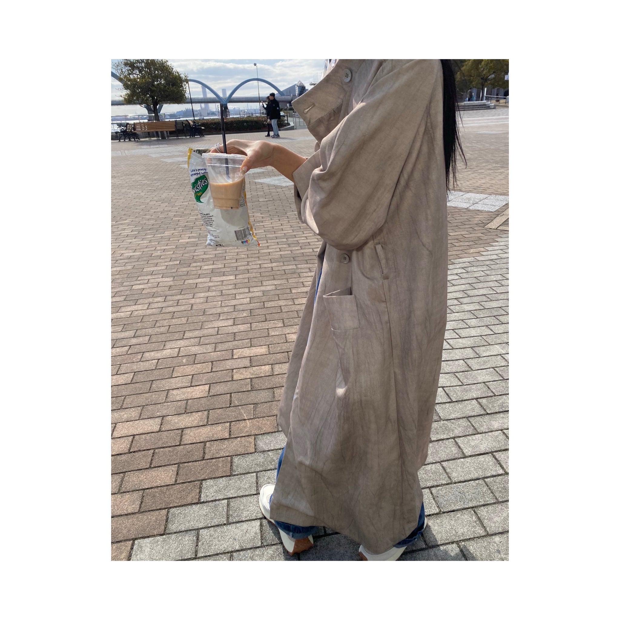 long linen oatcoat