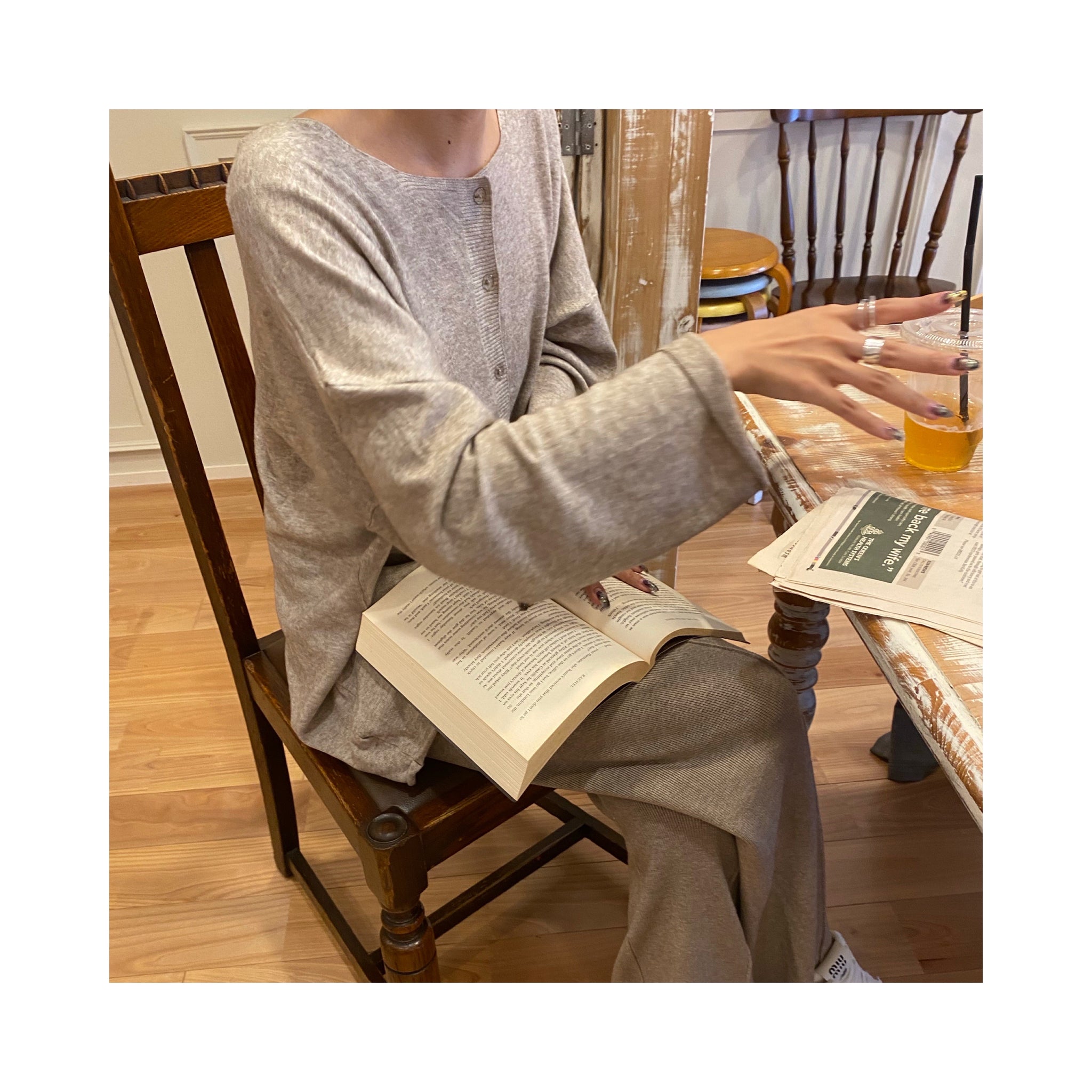 simple losecardigan