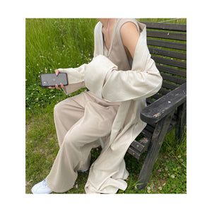 linen long gown