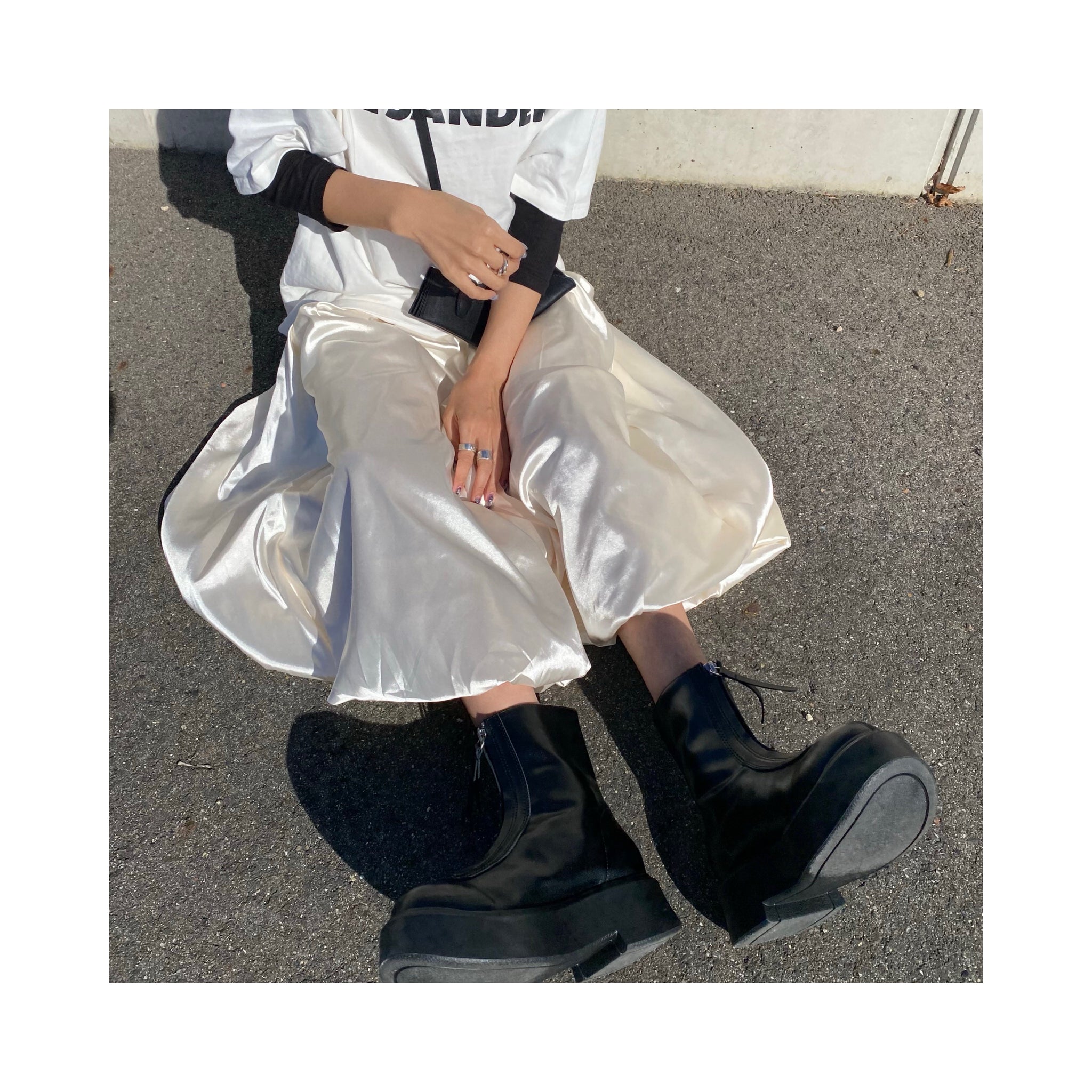 balloon shirskirt