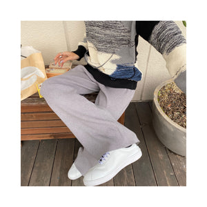 rib knit pants