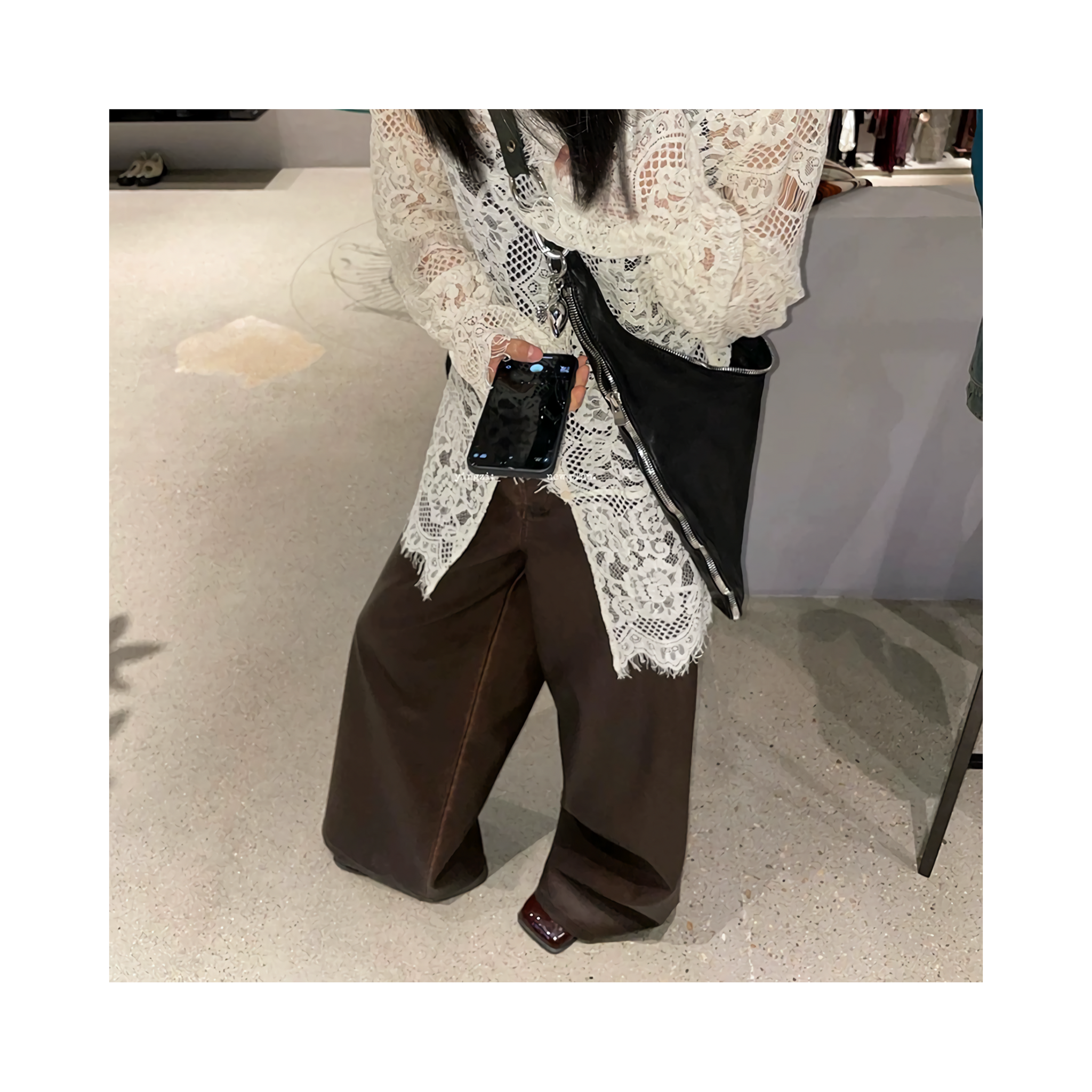 seethrou lace tops