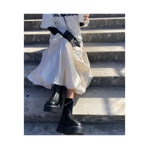 balloon shirskirt