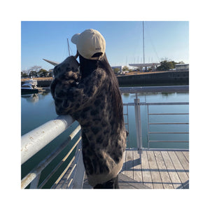 leopard cardigan