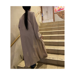 linen long gown