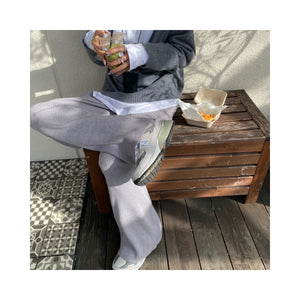 rib knit pants