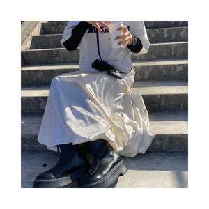 balloon shirskirt