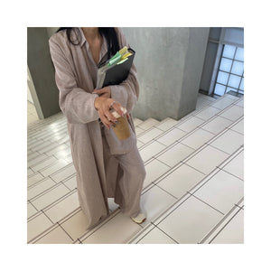 linen long gown