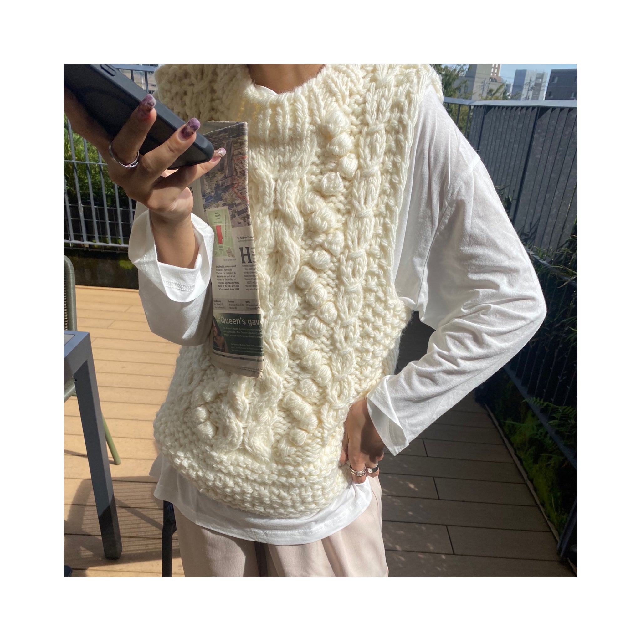 handmade vest
