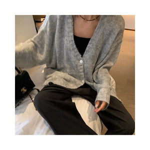 thin woolcardigan