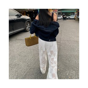 block lacepants