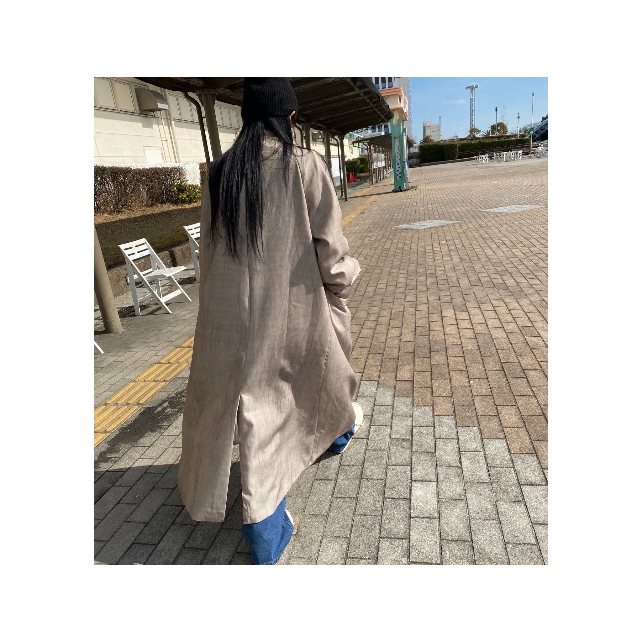 long linen oatcoat