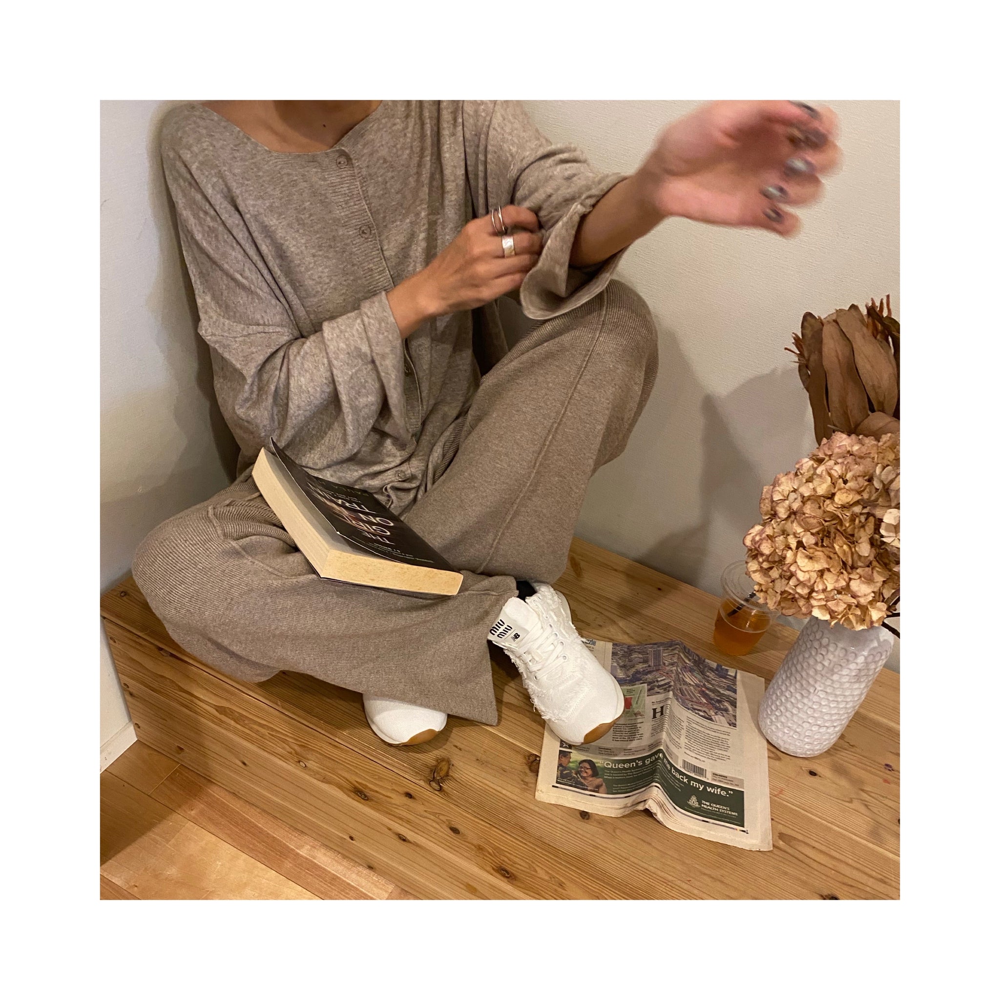 simple knitpants