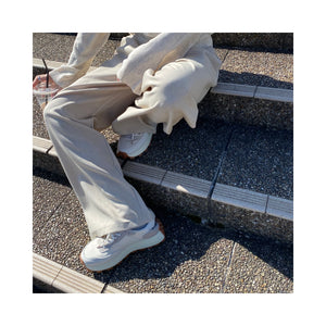 white sneaker