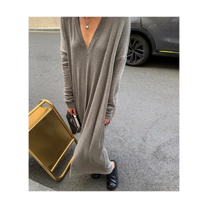 Vneck loose ONE PIECE