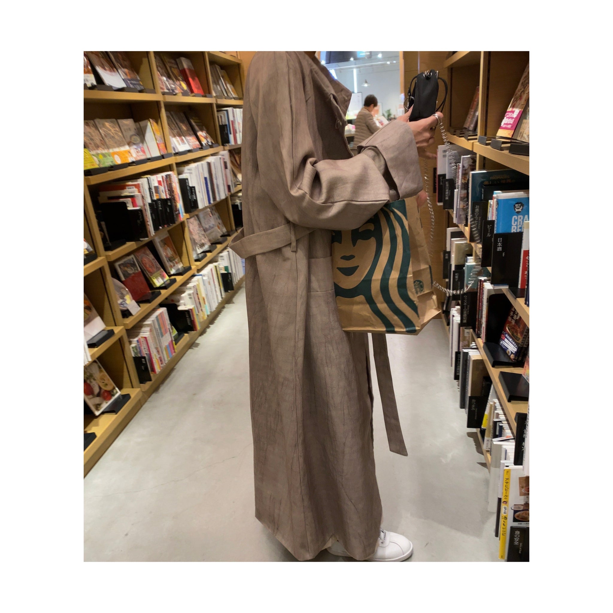 long linen oatcoat