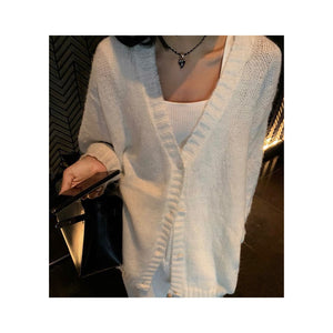 thin woolcardigan
