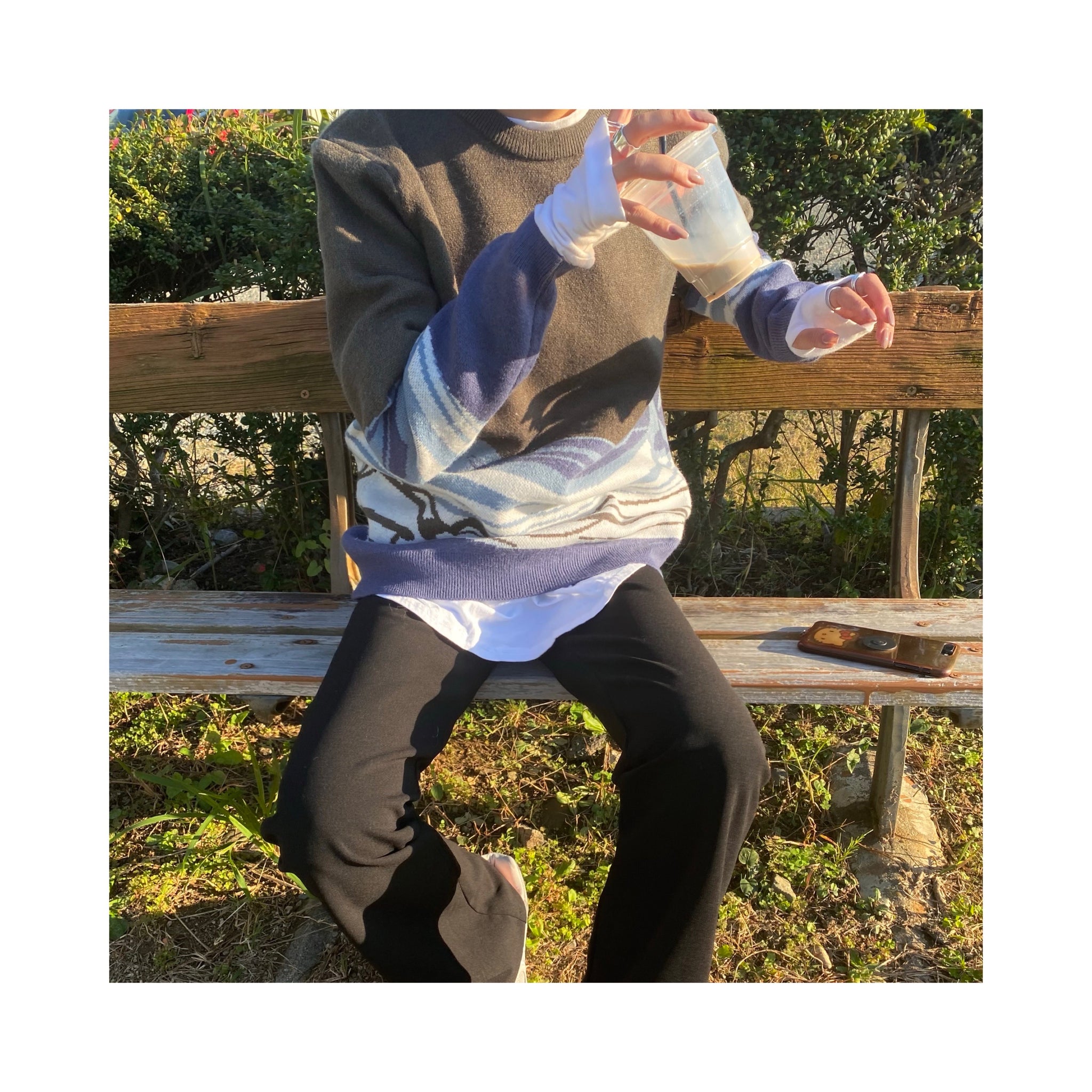 vintage unique knit